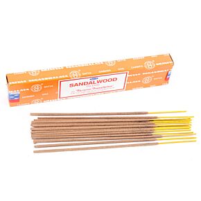 01473 Vonné tyčinky Nag Champa - 12ks - Satya Santalové dřevo