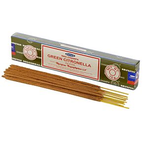 Vonné tyčinky Nag Champa 01356 Satya Zelená citronella