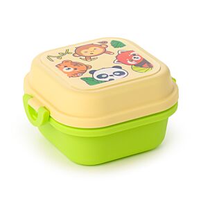 Svačinový box s příborem  Bento box - Adoramals