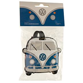 Visačka na zavazadl o- Volkswagen Campervan VW T1- modrá PVC