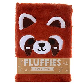 Chlupatý zápisník Cutiemals Fluffies Červená panda