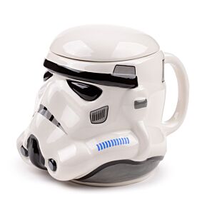 Keramický hrnek s víčkem  -  Stormtrooper -Helma 550ml