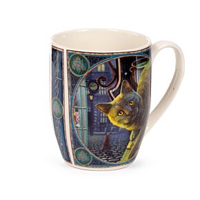 Porcelánový hrnek - Kočka - Rusty kotel - design Lisa ParkerLisa Parker Rusty Cauldron Cat Porcelain Mug