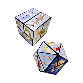 Puzzle Cube-Hlavolam-kostka -hračka-Mariniverse -Moře