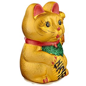 Figurka - Maneki Neko -mávající kočka -  17cm