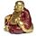 Dekorace - soška - Šťastný čínský Buddha 8cm třpytivý - malý