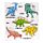 Puzzle z recyklovaného papíru 48 kusů - Dinosaurus